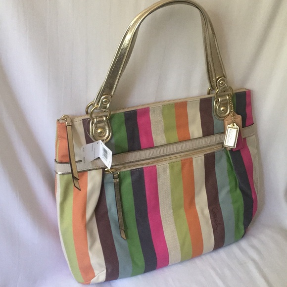 NWT Authentic Coach Poppy Legacy - Picture 3 of 8